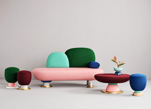 中国品牌设计作品：小巧可爱的沙发